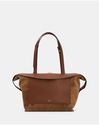 Oroton - Mica Medium Tote Suede Bag