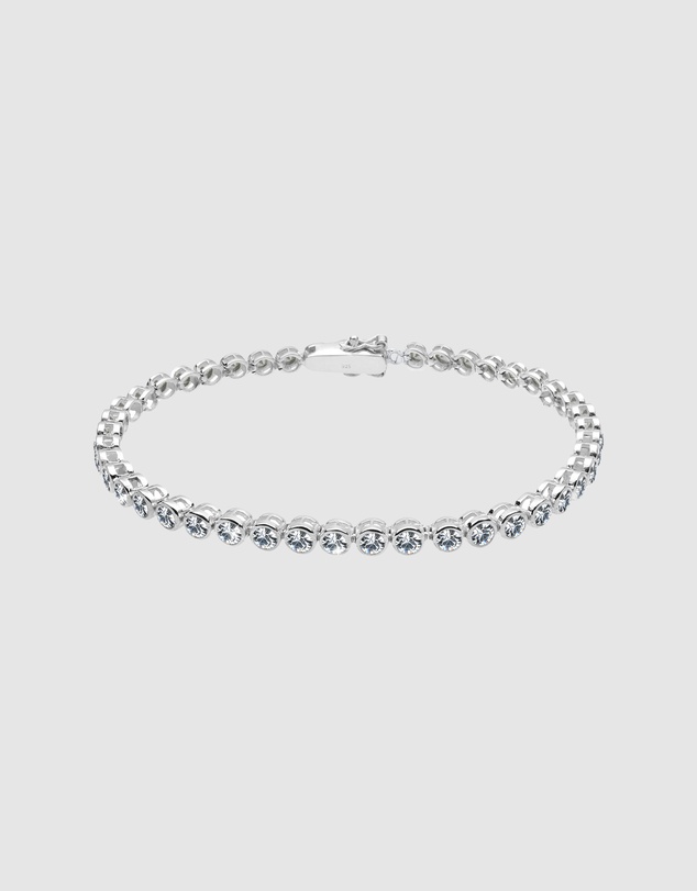 Elli Jewelry - Bracelet Crystal 925 Sterling Silver