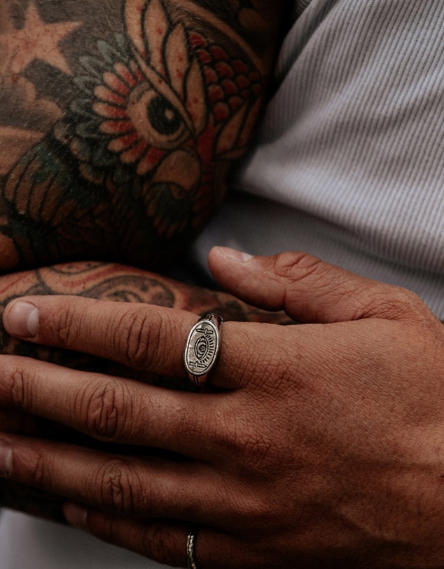 Haze & Glory - ICONIC EXCLUSIVE - The Eye Ring in 925 Silver