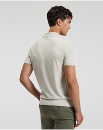 Calibre - Tech Shoulder Trim Polo Salt
