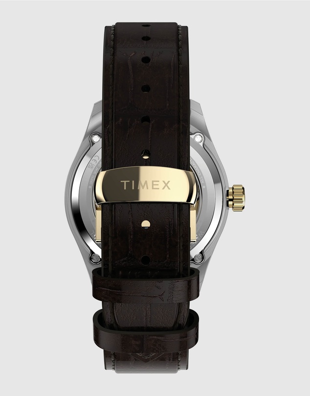 TIMEX - Harry Potter x Timex Waterbury Skeleton Automatic 39mm Leather Strap Watch