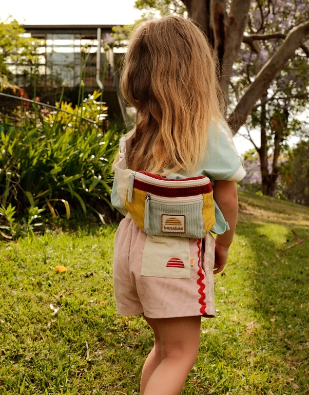 Banabae - Ric Rac Cord Short Kids - Mauve