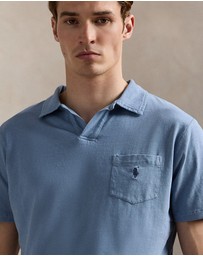 Polo Ralph Lauren - Standard Fit Cotton-Linen Polo Shirt