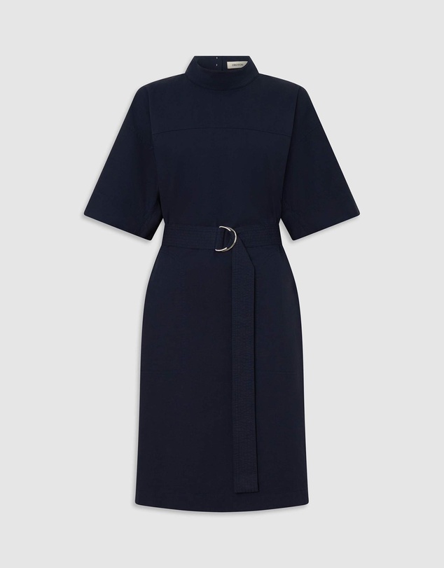 Oroton - Mock Neck Popover Dress