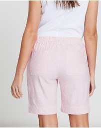 Sportscraft - Rosa Linen Stripe Shorts