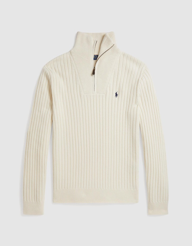 Polo Ralph Lauren - Rib-Knit Wool-Cotton Sweater