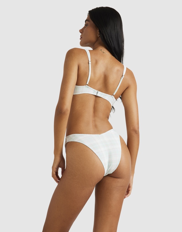 RVCA - Summer Plaid Scooped Bralette