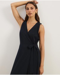 Atmos&Here - Lily Wrapover Midi Dress