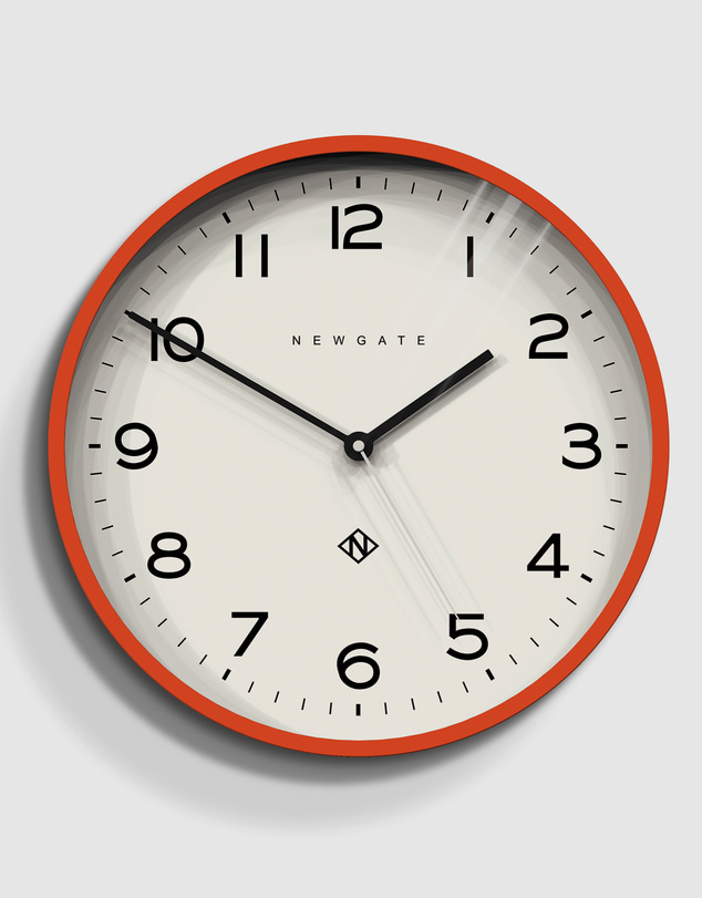 Newgate - Newgate Number Three Echo Clock Silicone Orange