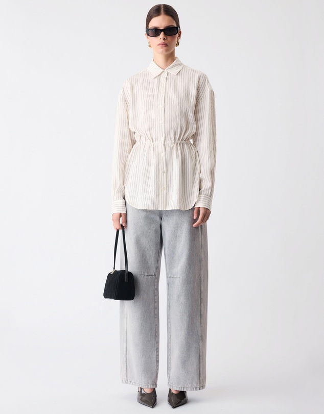 Esmaee - Parity Drawstring Shirt