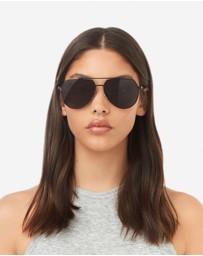 Hawkers Co - HAWKERS - Polarized Full Black SHADOW Sunglasses for Men and Women UV400