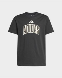 adidas Sportswear - Stadium Lettering T-Shirt - Kids-Teens