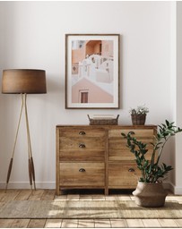 Olive et Oriel - Rainbow Bay II Art Print