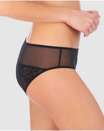 Natori - Cherry Blossom Mesh & Lace Bikini Brief