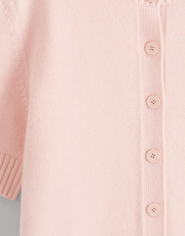 COS - Merino Wool Short-Sleeved Cardigan