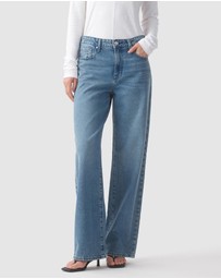 Outland Denim - Olive Cooke x Outland Denim Mid Slouchy Wide Jeans