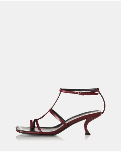 Burgundy Leather