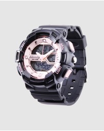 Maxum - Spectre Black and Pink Analogue & Digital