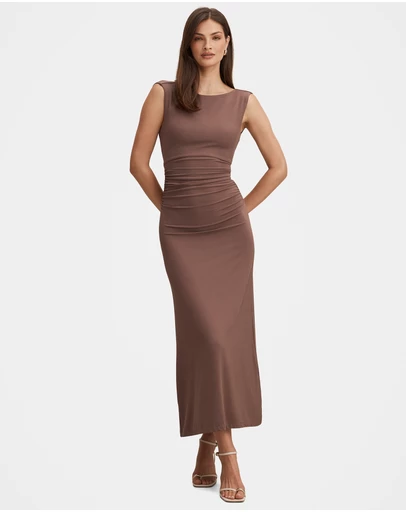Forever New - Jemima Ruched Jersey Midi Dress