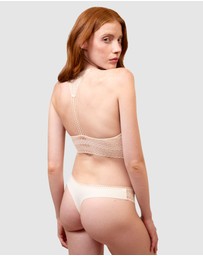 Passionata - Gaia Racerback Padded Longline Lace Bralette