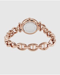 Fossil - Carlie Rose Gold Tone Analogue Watch