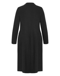 City Chic - Keira Longline Melton Coat