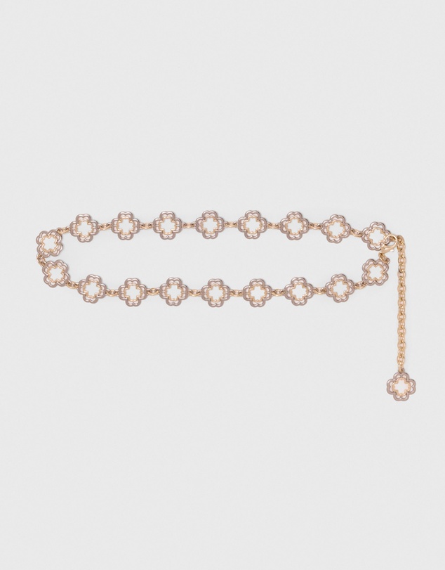 Maje - A Clover Allover Belt