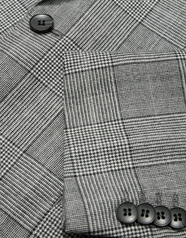 Calibre - Glen Check Suit Jacket Grey