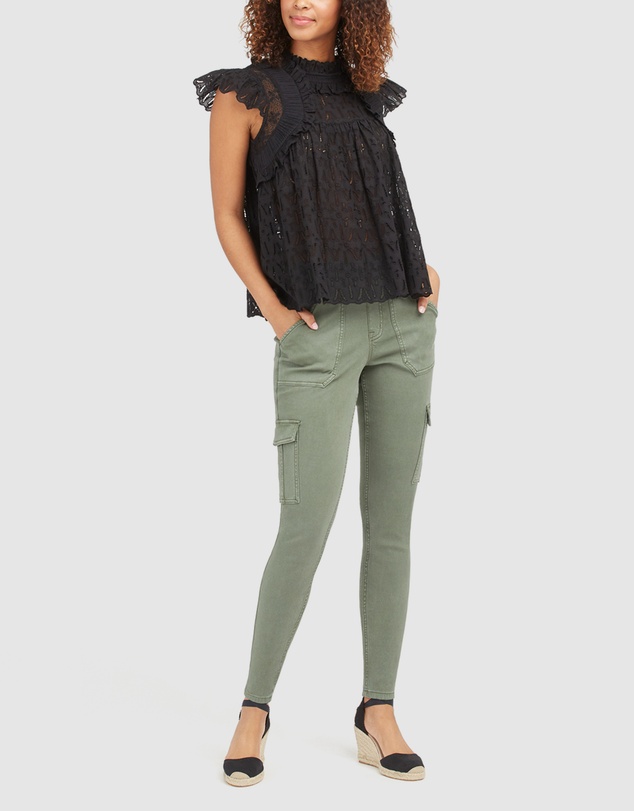 Spanx - Stretch Twill-Stretch Twill Ankle Cargo Pant