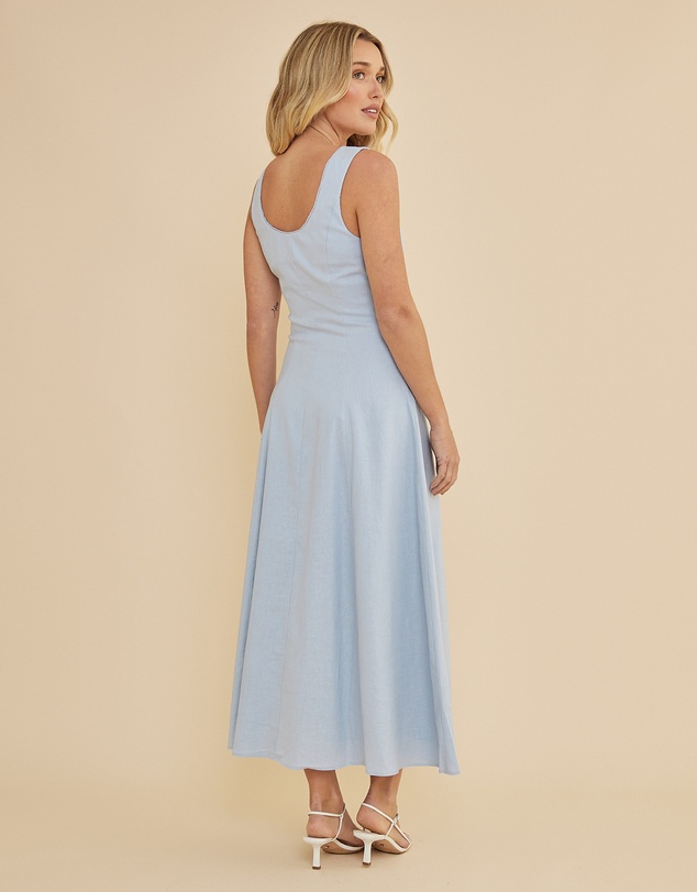 Amelius - Lucie Buttoned Midi Dress