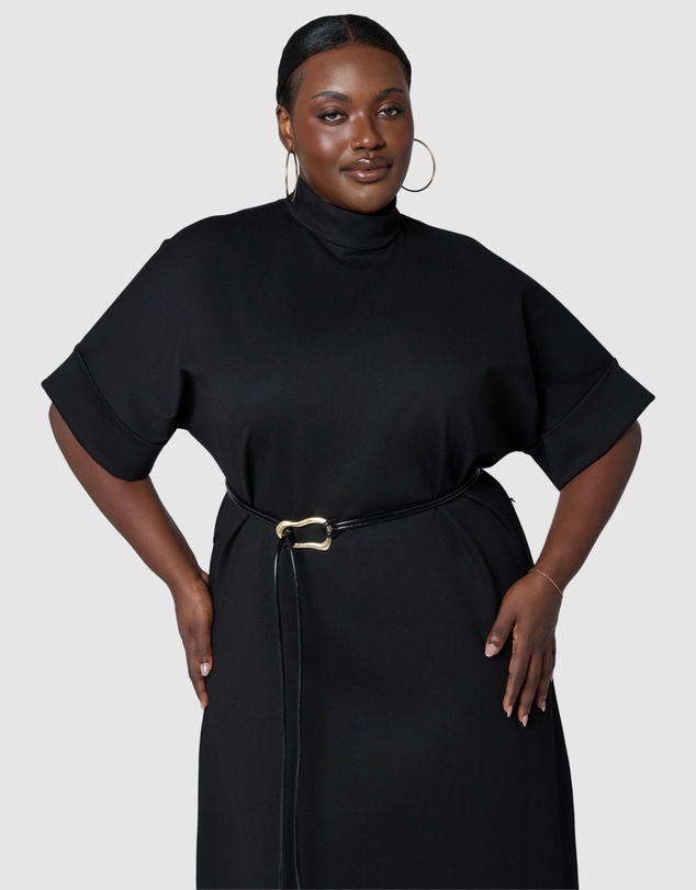 Sunday In The City - Noir T-Shirt Dress