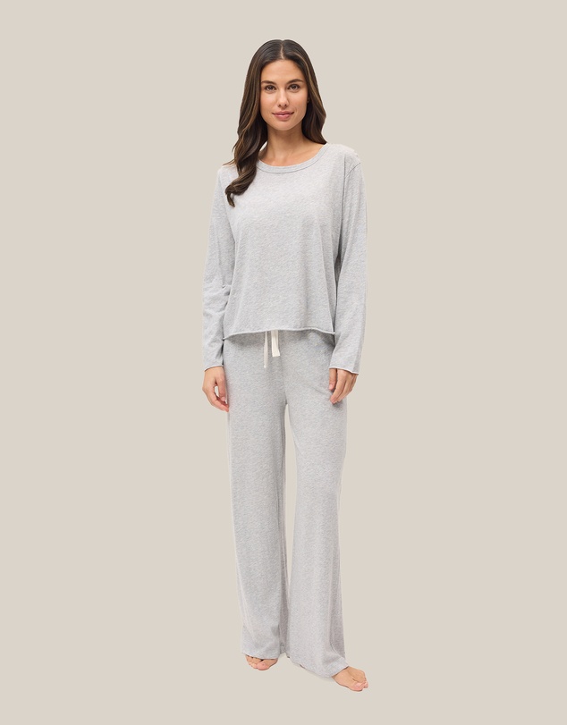 Papinelle - Jada Organic Cotton Boxy Long Sleeve Tee