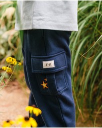 Fleur Harris - 'Out of This World' Track Pant in Navy