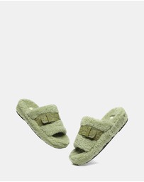 EVERAU - EverAU Ugg Croft Wool Upper Sandals