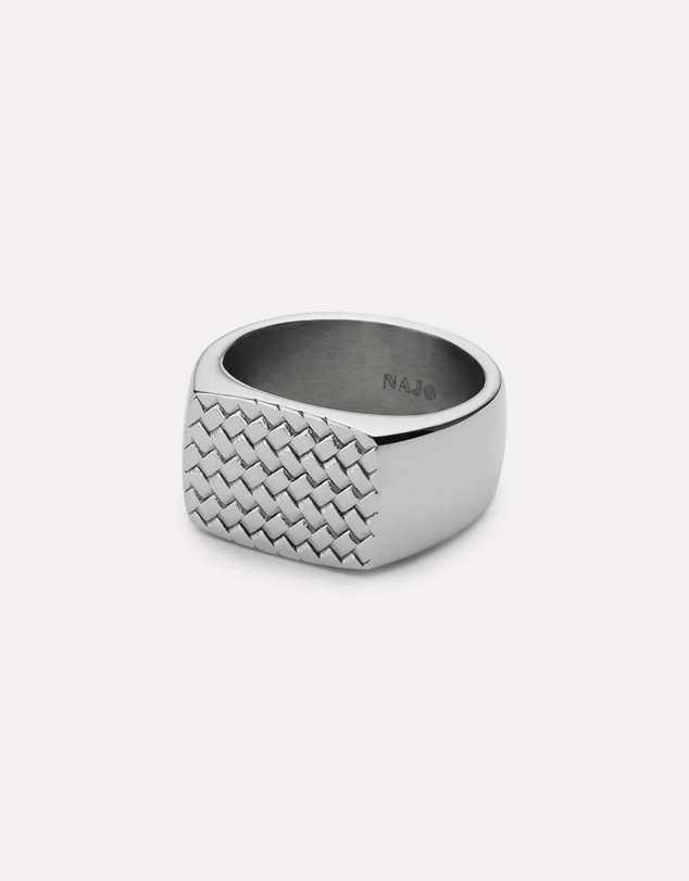 Najo - Shadowline Men's Steel Ring