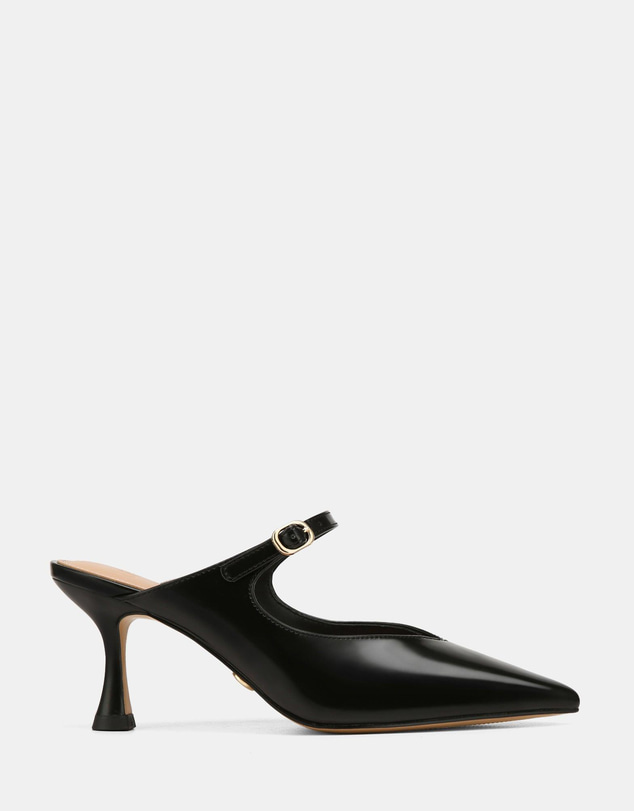 Wittner - Lucille Mid Heels Black Leather