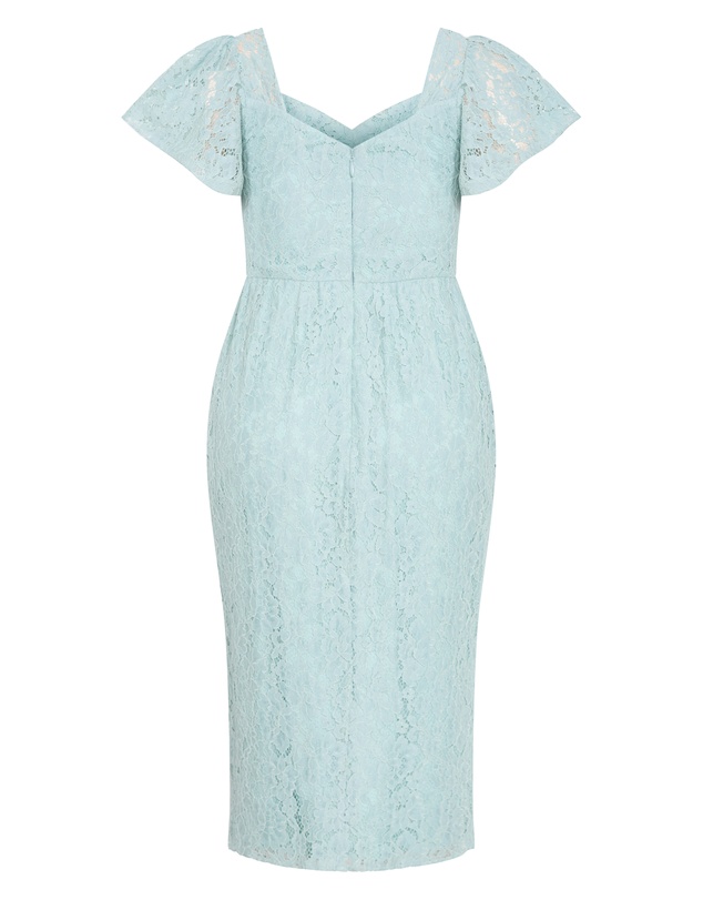 City Chic - Maisie Lace Midi Dress