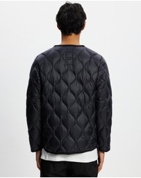 TAION - Military V-Neck W-Zip Down Jacket Soft Shell