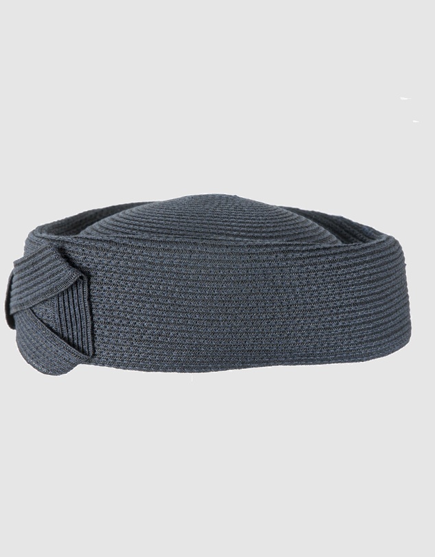 Max Alexander - Navy Braid Pillbox Hat