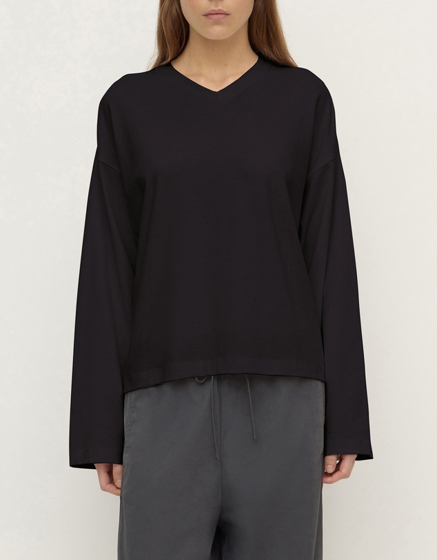Assembly Label - Stella V Neck Oversized LS Tee