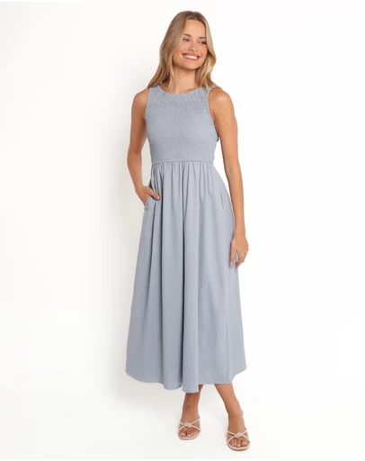 Petal & Pup - Camila Maxi Dress - Blue