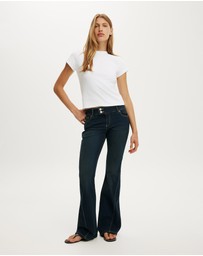 Cotton On - Mid Rise Bootcut Jean