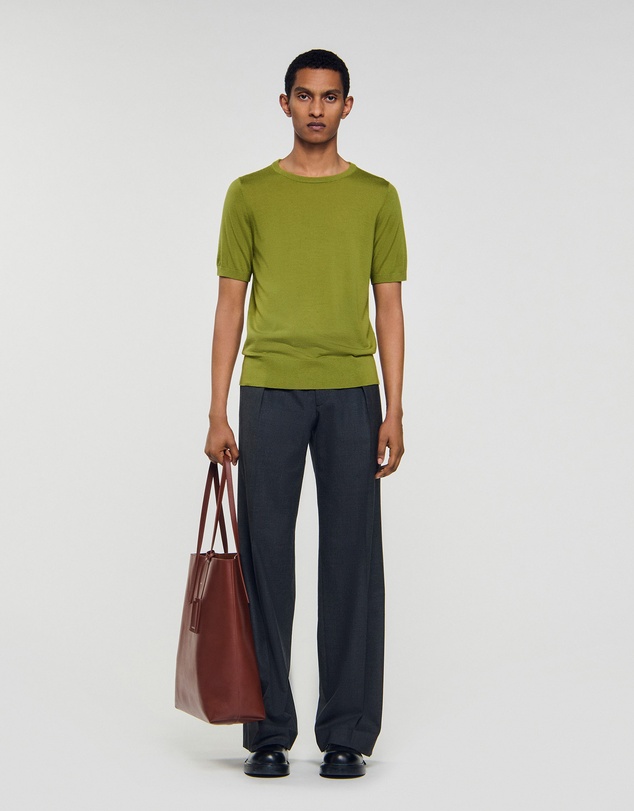 Sandro - Merinos Tee Sweater