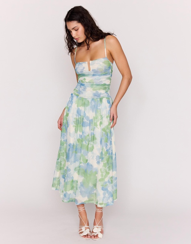 MINKPINK - Carrie Mesh Maxi Dress