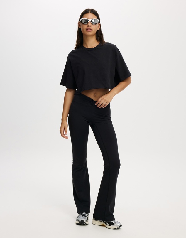 Cotton On Body Active - Relaxed Crop T-Shirt
