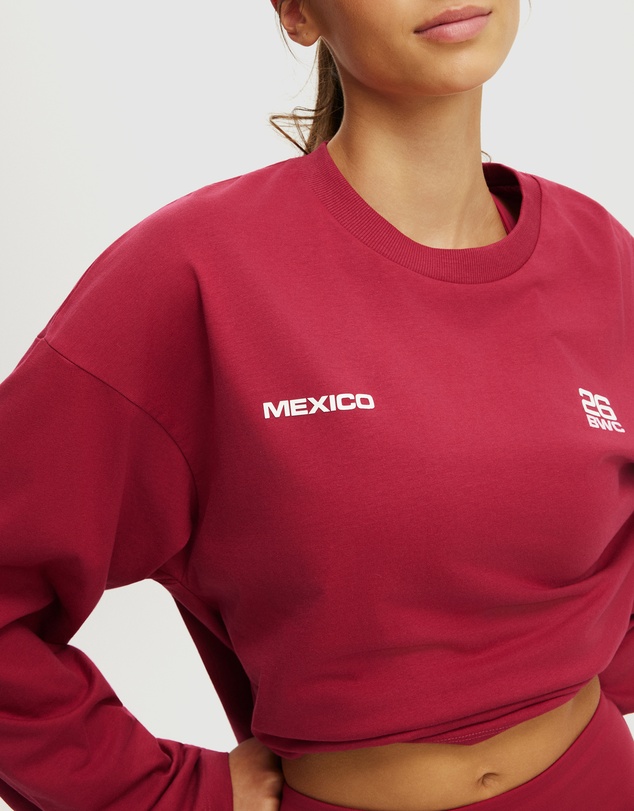 Cotton On Body Active - Long Sleeve Graphic Crew Tee