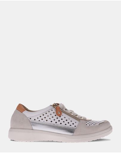 White/Apricot