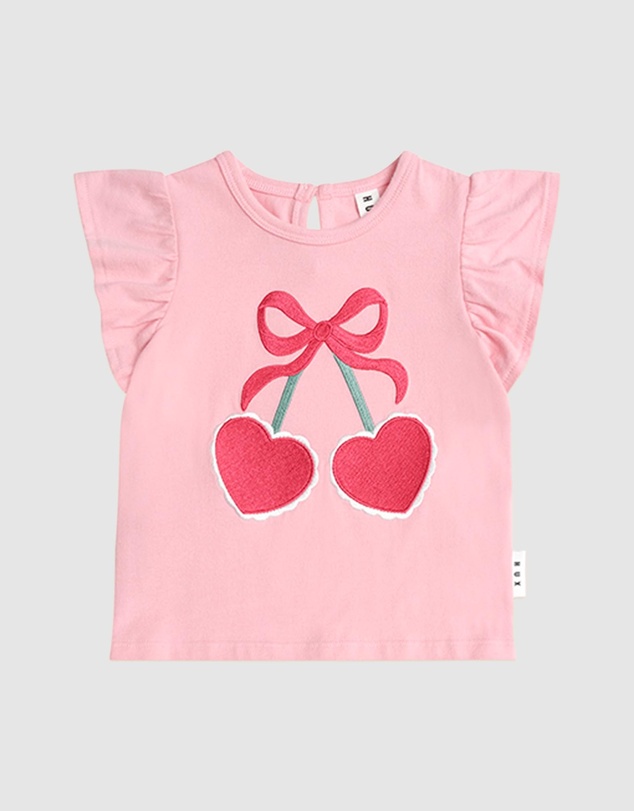 Huxbaby - Cherry Pie Frill Tee - Babies