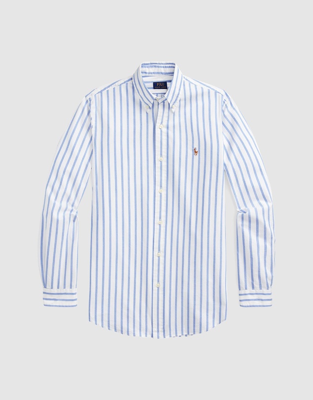 Polo Ralph Lauren - ICONIC EXCLUSIVE - Custom Fit Striped Oxford Shirt