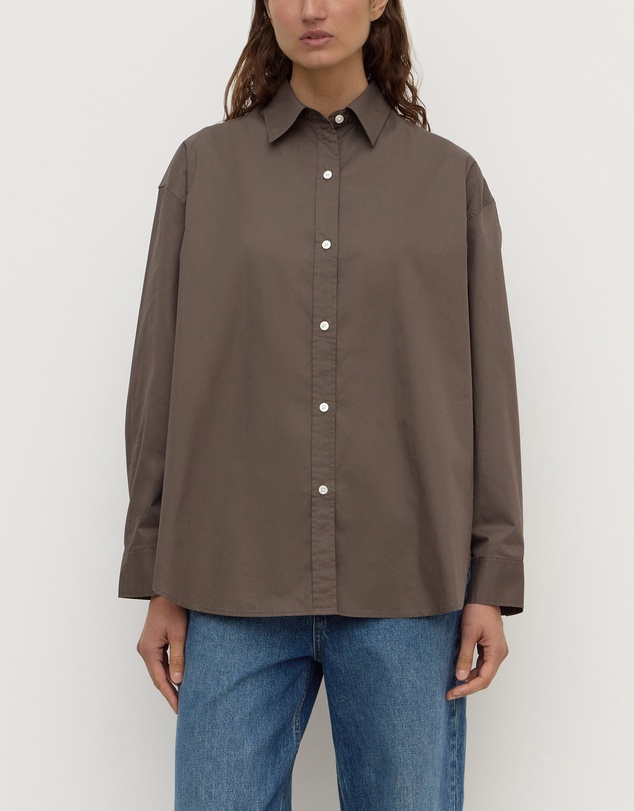 Assembly Label - Marigold Poplin Long Sleeve Shirt